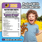 Snakkidz Organic Chewy Granola Bar, Allergen Free, Made with Avocado Oil, Low Sugar (45 Bars, Variety)