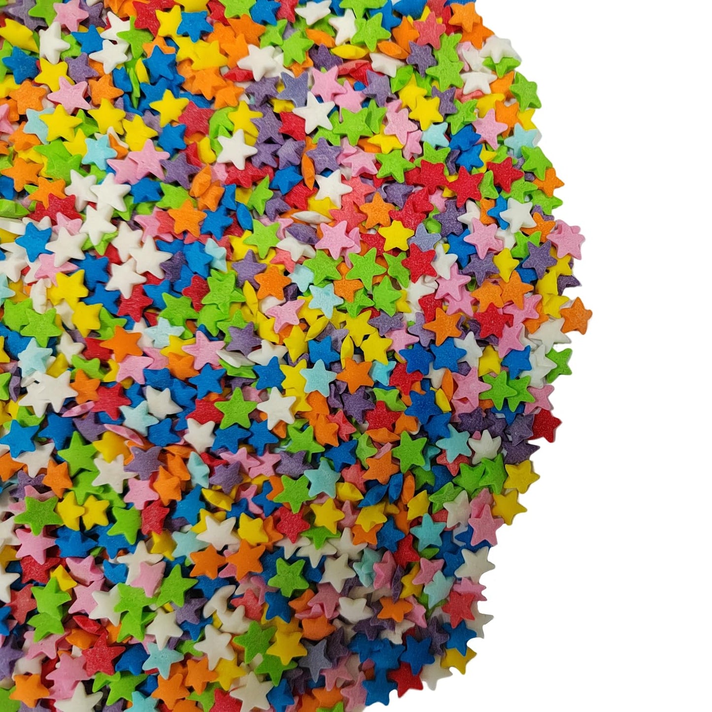 Eastron Edible Rainbow Star Sprinkles Rainbow Sprinkles For Cake Decorating Confetti Sprinkles For Baking, Cupcakes Topper, Ice