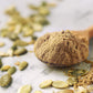 Food To Live Organic Toasted Pumpkin Seeds Protein Powder, 3 Pounds - 60% Protein, Non-Gmo, Pure, Plant Based, Vegan, Kosher, Bulk, Great For Baking, Drinks And Smoothies