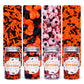 Halloween Sprinkles For Cake Decorating, Food Grade 50G/Bottle, Jimmies Sprinkles, Pumpkin Sprinkles, Fancy Sprinkles For Cupcak