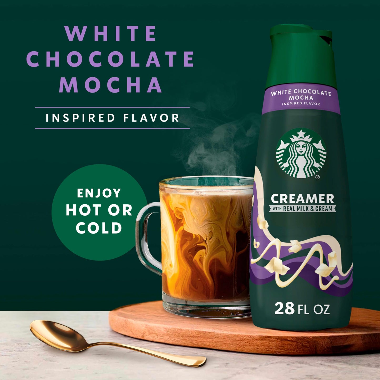 Starbucks Liquid Coffee Creamer, White Chocolate Creamer