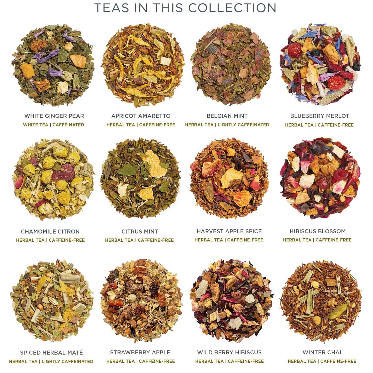Tea Forte Tea Advent Calendar Gift Set; 24 Individually Wrapped Handcrafted Assorted Pyramid Infuser Tea Bags With Numbered Doors, Warming Joy