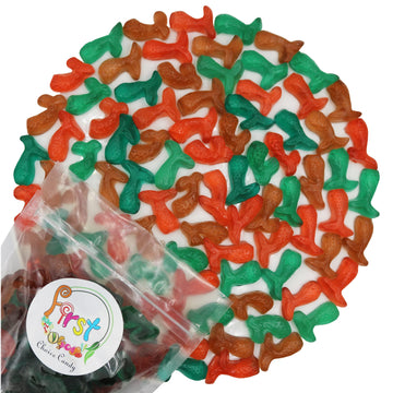 Gummy Assorted Rainbow Mermaid Tails, 2 Pound