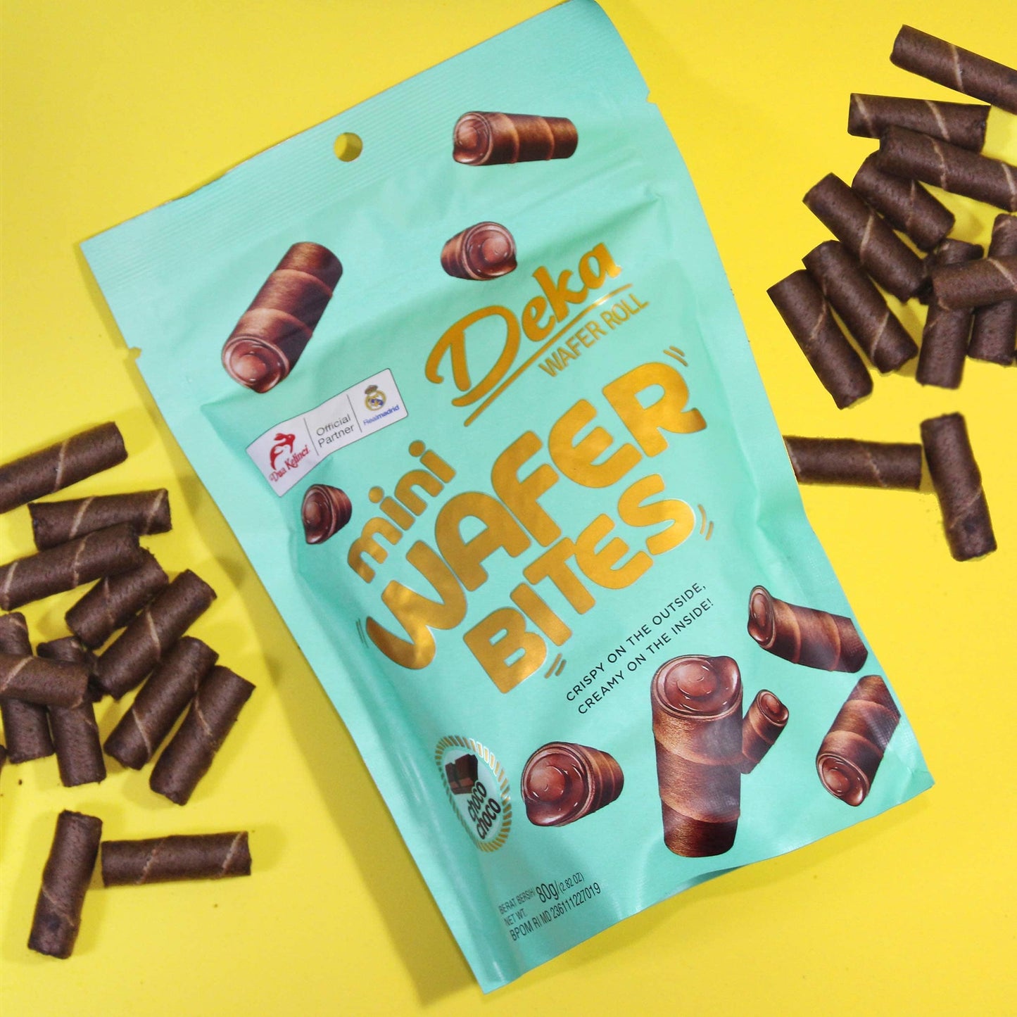 Deka Mini Wafer Bites (Pack Of 12, Chocochoco)
