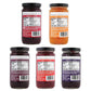 Rebel Smuggling Galactic Emporium Sugar Free Preserves and Jams Variety Pack, 5 Flavors, 10 oz Care Package Gift Basket