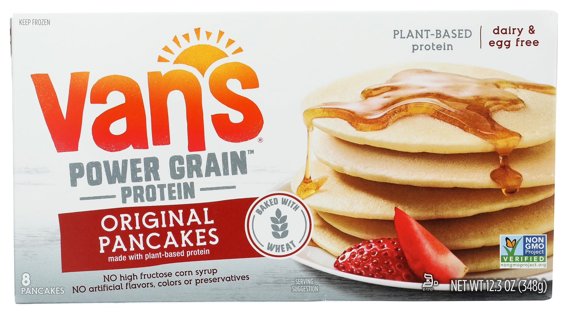 Vans Original Plant Based Protein Pancakes, 12.3 oz