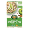Nature's Path Organic Gluten Free Instant Oatmeal, Spiced Apple + Flax, 8 Count (Pack of 1)