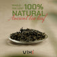 Vixi Green Tea Loose Leaf, (8.00 Oz), Vietnams Mountain Tea, Caffeinated, Antioxidant, Dried Whole Full Large Leaves, 100% Natural From Ancient Tea Tree For Hot And Cold Brew