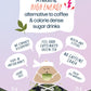 Kubo Tea Peach Mango Black Iced Tea - Organic Pillow Tea Bags - High Caffeine - 20 Servings (155mg Caffeine each) - Compostable Packaging