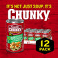 Campbell’S Chunky Healthy Request Soup, Hearty Italian Wedding Soup With Meatballs And Spinach, 18.8 Oz Can (Case Of 12)