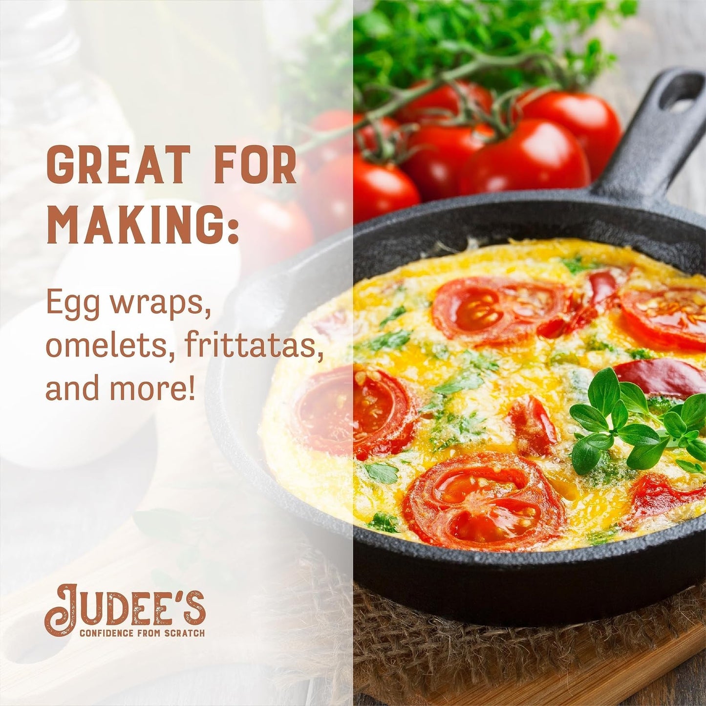 Judee'S Gluten Free Scrambled Egg Mix, 1.5Lb, Baking Supplies, Non-Gmo And Nut-Free Camping Food Essentials, Backpacking Eggs Id