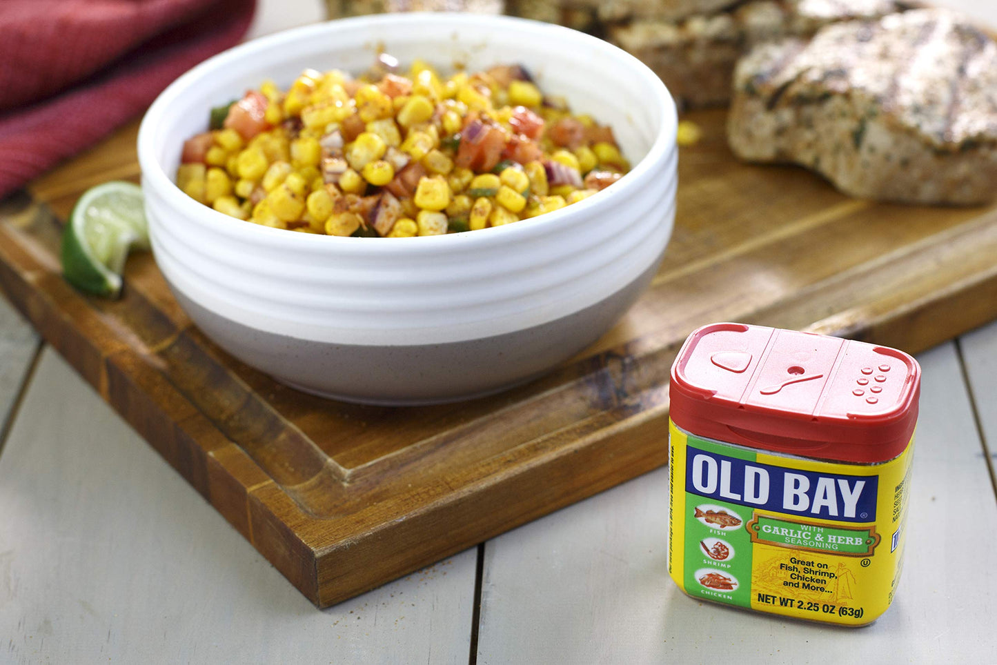 OLD BAY Garlic & Herb Seasoning, 2.25 OZ