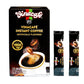 Vinacafe 15 Sticks Black Instant Coffee (0.07 Oz. Per Stick) Vietnamese Instant Coffee Mix, Iced Black Coffee, Cafe Den Da, Sing