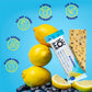 IQBAR Brain and Body Plant Protein Bars - Lemon Blueberry - 36 Count  Low Carb  High Fiber  Gluten Free  Healthy Vegan Snacks - Low Sugar Keto Bar