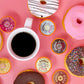 Donut Stop Coffee Pods, French Cruller Flavor, Compatible with 2.0 K-Cup malt-inspired, 40 Count
