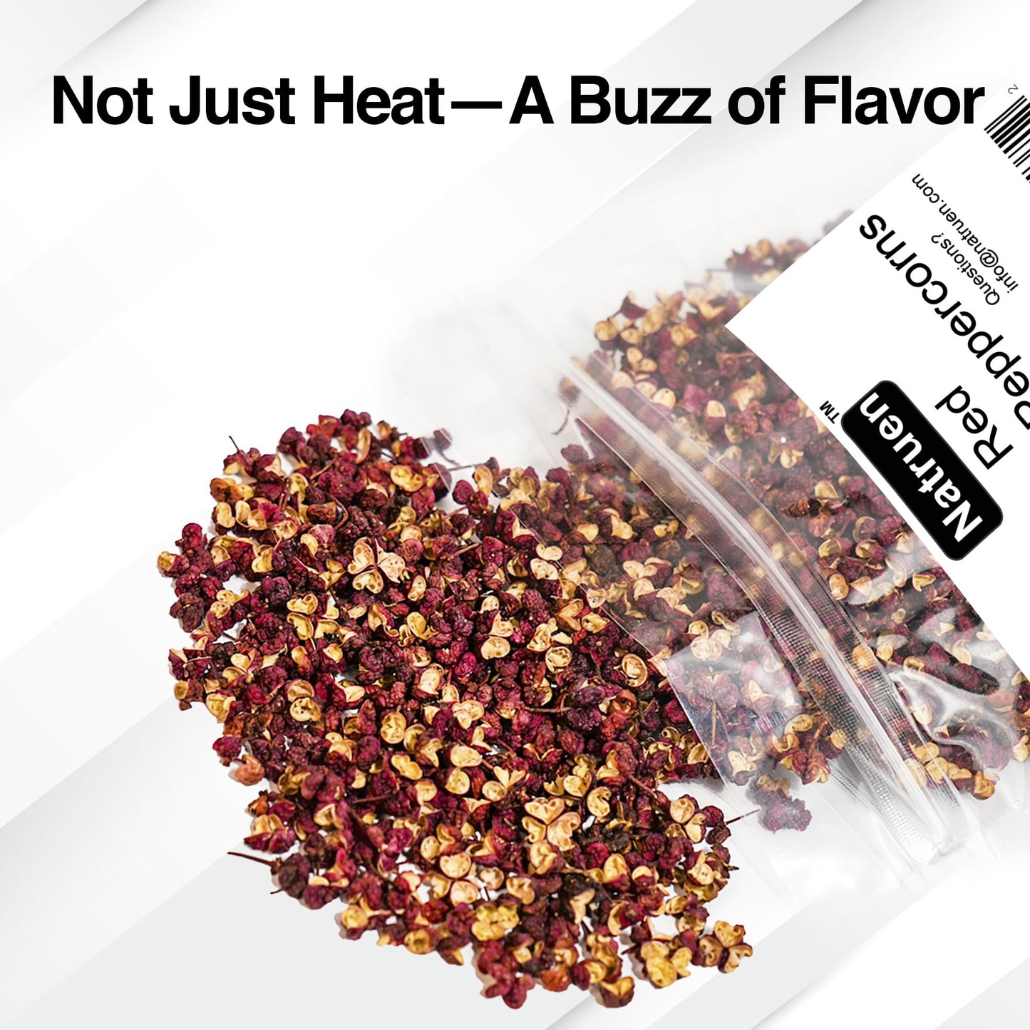 Natruen Szechuan Red & Green Peppercorns Variety Pack, 4 Oz Each, Whole, Pack of 2