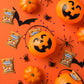 Sunkist Halloween Fruit Snacks Variety Pack - 80 Count (64 oz) Individually Wrapped Candy, Halal, Peanut-Free, Fat-Free Bulk Mix