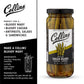 Collins Gourmet Pickled Green Beans For Cocktails - Spicy Crunchy Green Beans - Enhanced Condiment Garnish For Cocktails, Bloody Mary, Antipasto, Condiments, Or Salads - 12Oz