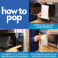 Jolly Time Simply Popped, Vegan, Dairy Free Microwave Popcorn, 3Oz Sharing Bag, 3 Bags Per Carton (Simply Popped Sea Salt, 3 Ounce (Carton Of 3))