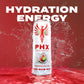 PHX Hydration Energy Drink - 700mg Electrolytes  200mg Natural Green Tea Caffeine  100% Daily Value 8 Essential Vitamins - 12 oz Cans (12 Pack) (12 Pack  Variety Pack)