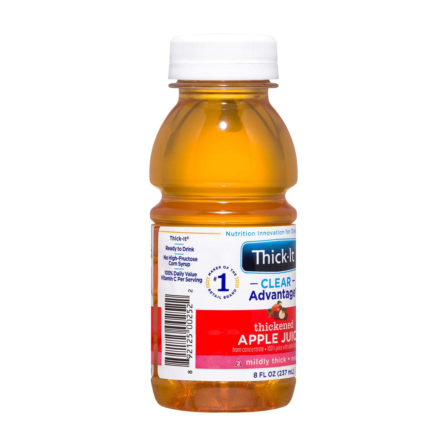 Thick-It Clear Advantage Thickened Apple Juice - Mildly Thick/Nectar, 8 Oz Bottle (Pack Of 24)