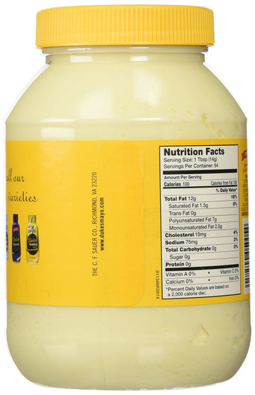 Duke'S Mayonnaise, 32-Ounce Jar - Pack Of 2