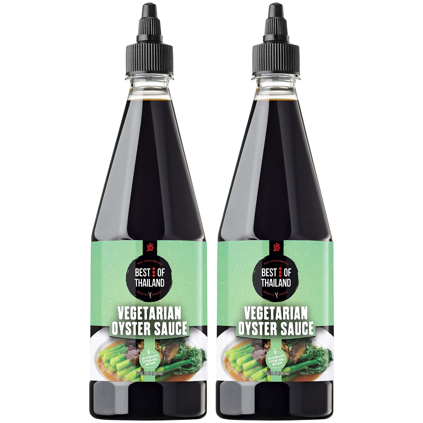 Best Of Thailand Vegetarian Oyster Sauce | [Improved No Msg] Real Authentic Asian Brewed Vegan Sauces For Dressings & Cooking |
