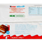 Kinder D  Lice Snacks Cacao 420 G - 4 Packs (40 Bars)