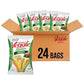 Sensible Portions Garden Veggie Snacks - Veggie Straws, Gluten Free, Snack Size Sea Salt, 1 Oz (Pack of 24)