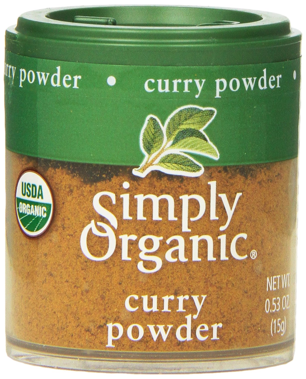 Simply Organic Curry Powder, Certified Organic | 0.53 oz | Pack of 6