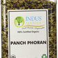 Indus Organics Panch Phoran Bengal Five Spice Blend, Premium Grade, 1 Lb Jar