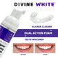 DIVINE WHITE Foam Toothpaste 4-Pack - Dual-Action Stain Remover & Teeth Whitening Cleaner for Invisalign, ClearCorrect, SmileDirectClub