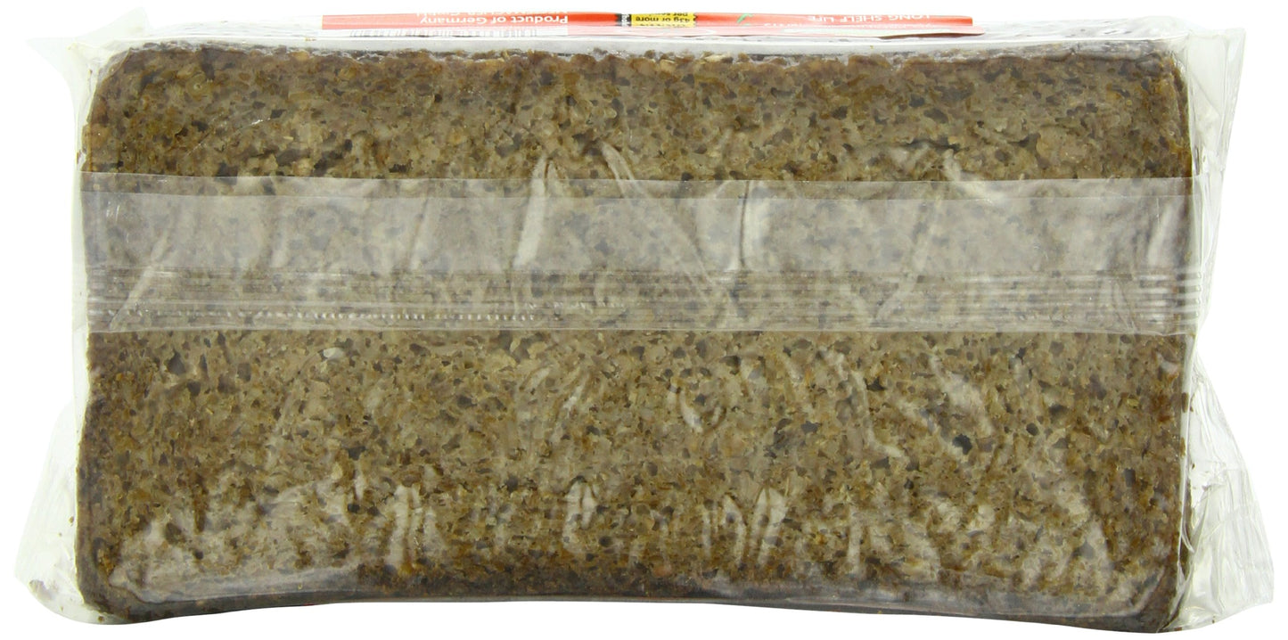 Mestemacher Bread Whole Grain Rye Bread (12x17.6 OZ) ( Value Bulk Multi-pack)24