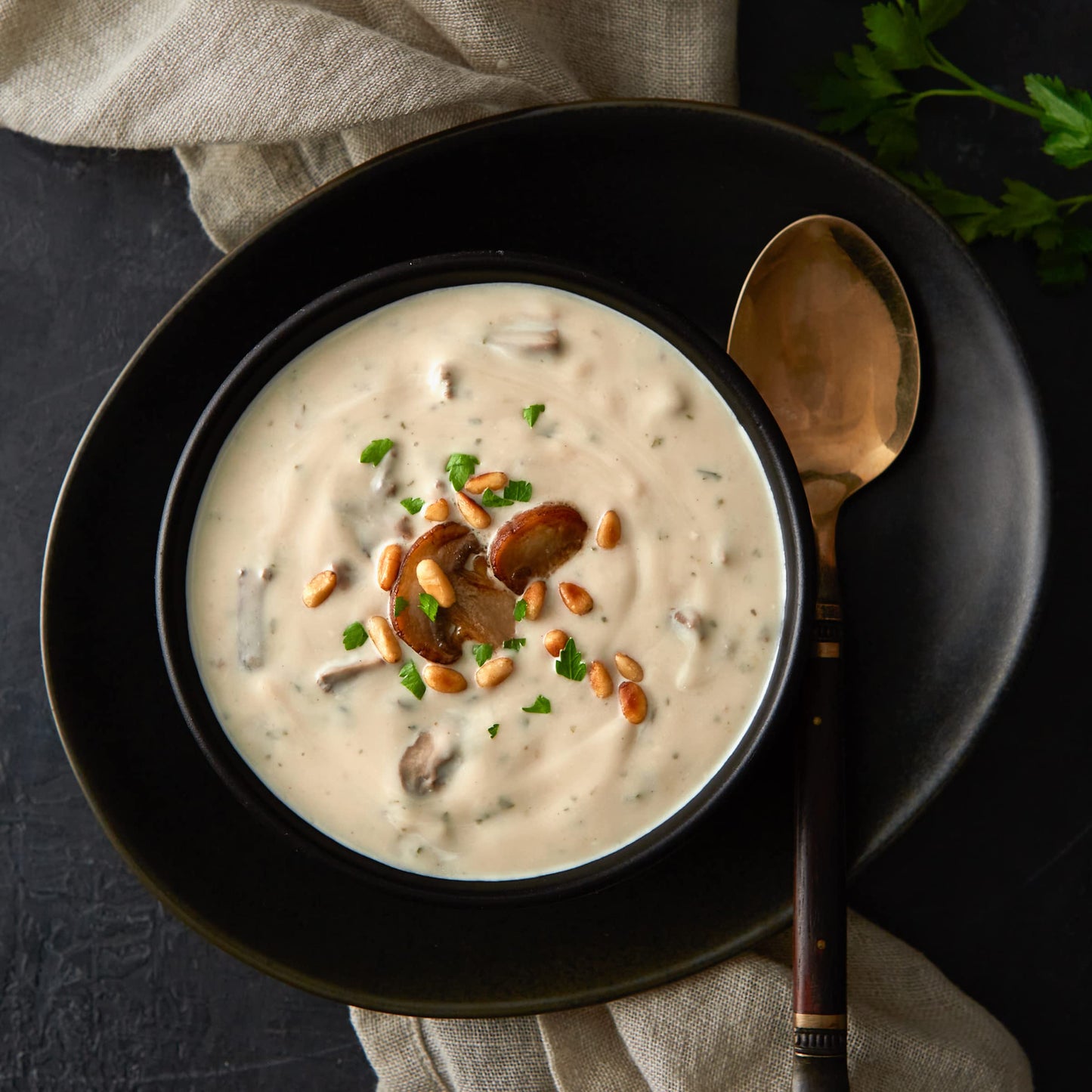 Progresso Vegetable Classics, Creamy Mushroom Canned Soup, Gluten Free, 18 Oz. (Pack Of 12)