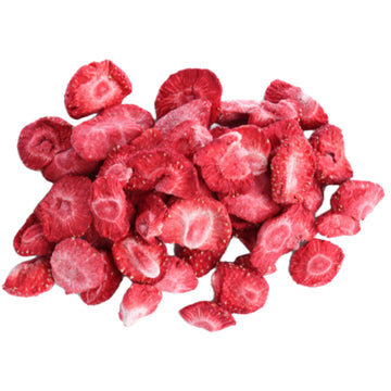 Freeze Dried Fruit 3 Variety, Sliced Strawberries 2 Oz, Whole Raspberry 2 Oz, Whole Blackberry 2 Oz, 100% Natural Fruit, Great F
