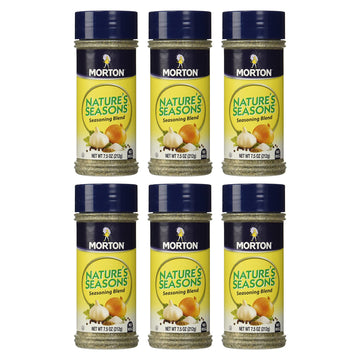 Morton Nature’s Seasons Seasoning Blend - 6 Pack, 7.5 Ounce, Model F110580002G