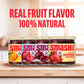 Smash Foods Jam | Adventure Variety 4-Pack | Low-Calorie, No Sugar Added Keto Jam with Upcycled Fruit & Chia Seeds | Vegan, Pale