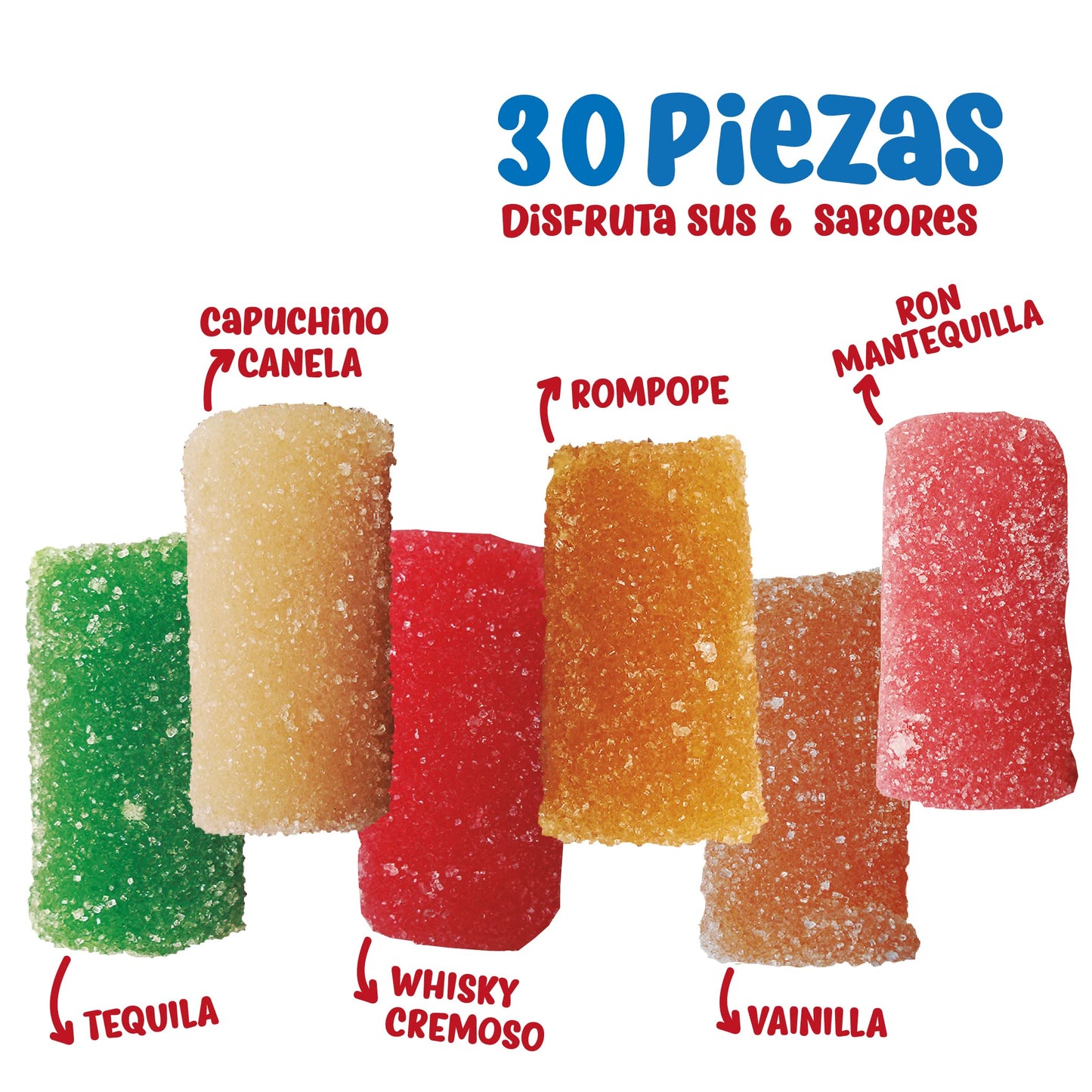 Borrachines La Coculense 30Pcs Box 10.9Oz