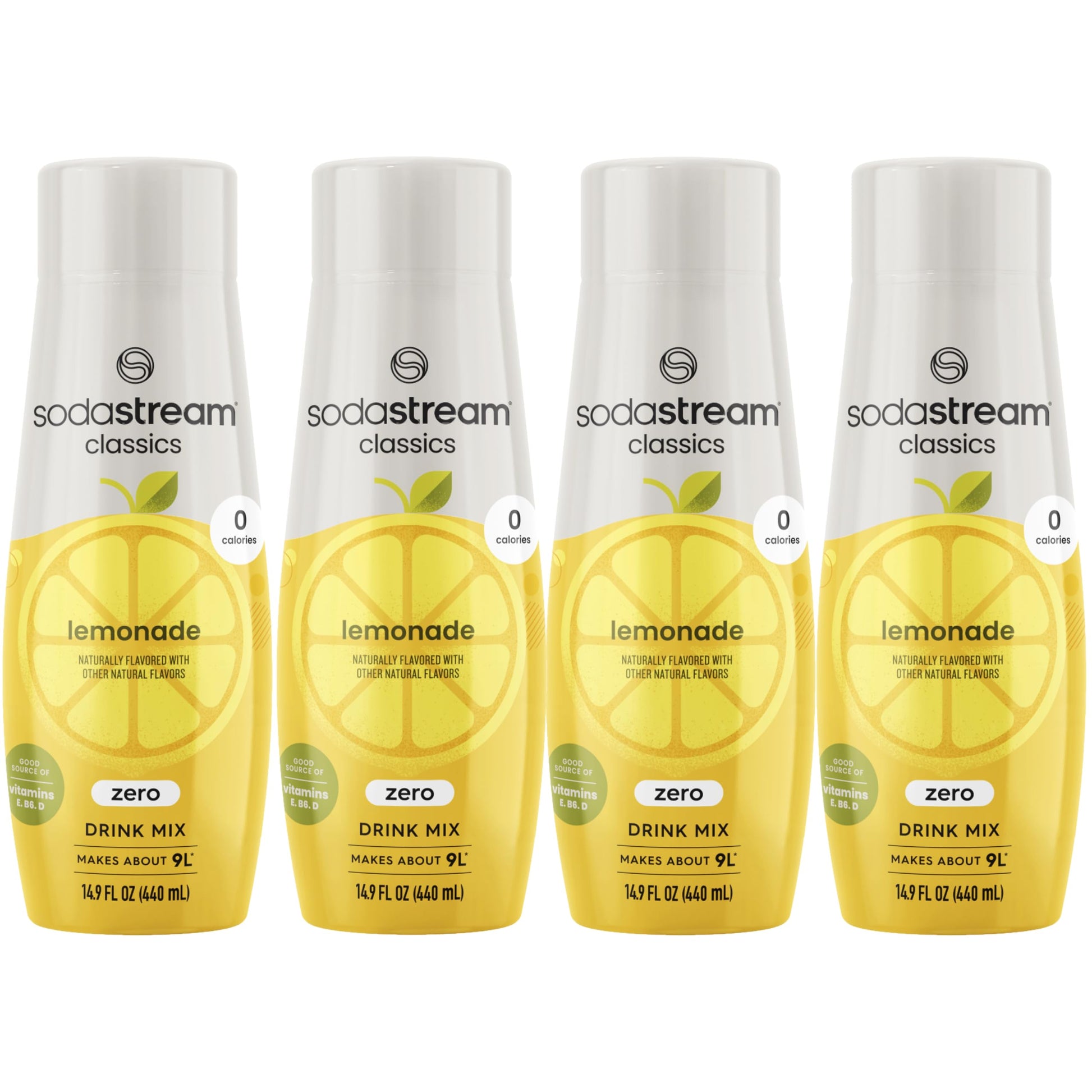 SodaStream SodaStream Zero Lemonade Drink Mix, 14.8 Fl Oz, Pack of 4