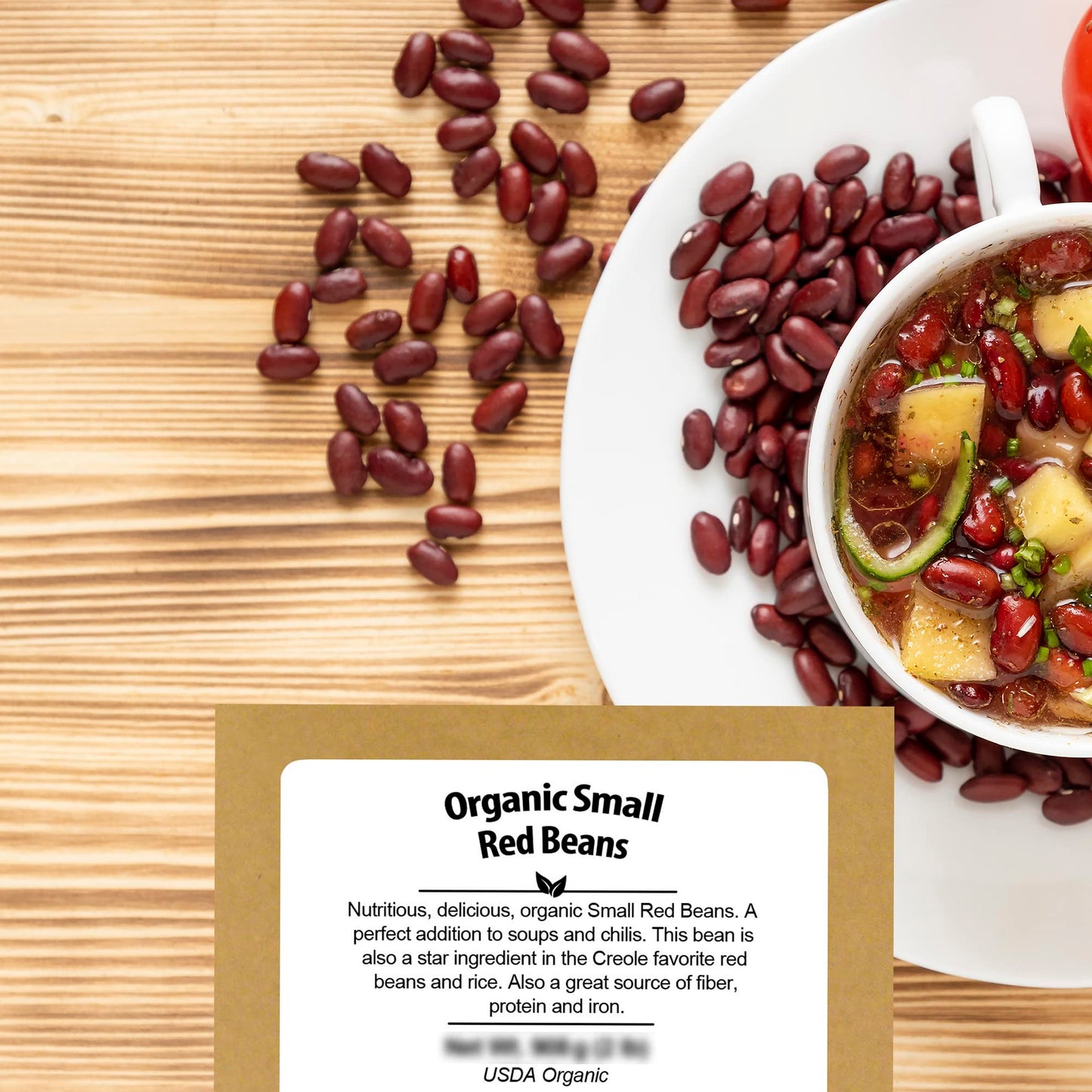 Be Still Farms Organic Red Kidney Beans Dry (4.8Lb) - Dried Small Red Beans Bulk - Great For Soups, Stews, Salads - High In Prot