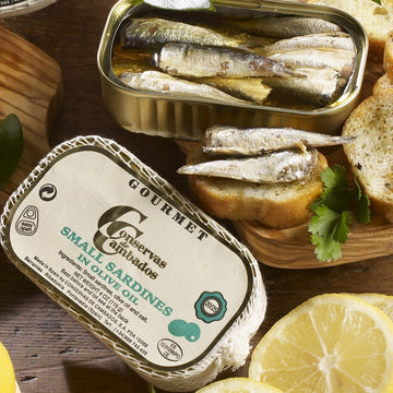 Conservas de Cambados Tiny Sardines in Olive Oil from Galicia (4 oz/111g tin)