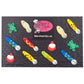 Fishing Lures Accessory Pack- 12 pcs Edible Royal Icing Cake Cupcake Topper (Choose Style Below)