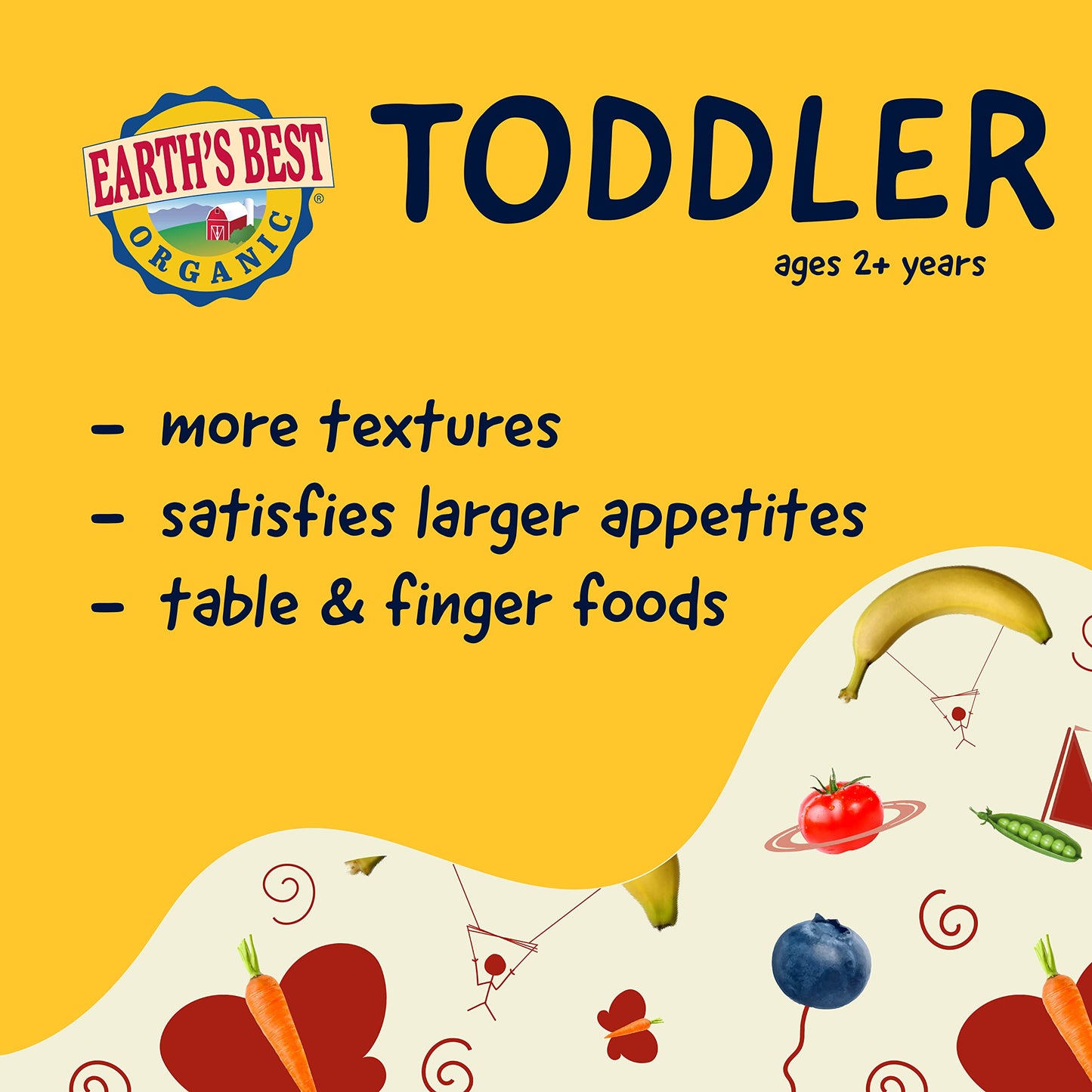 Earth'S Best Organic Kids Snacks, Sesame Street Toddler Snacks, Organic Sunny Days Snack Bars For Toddlers 2 Years And Older, St