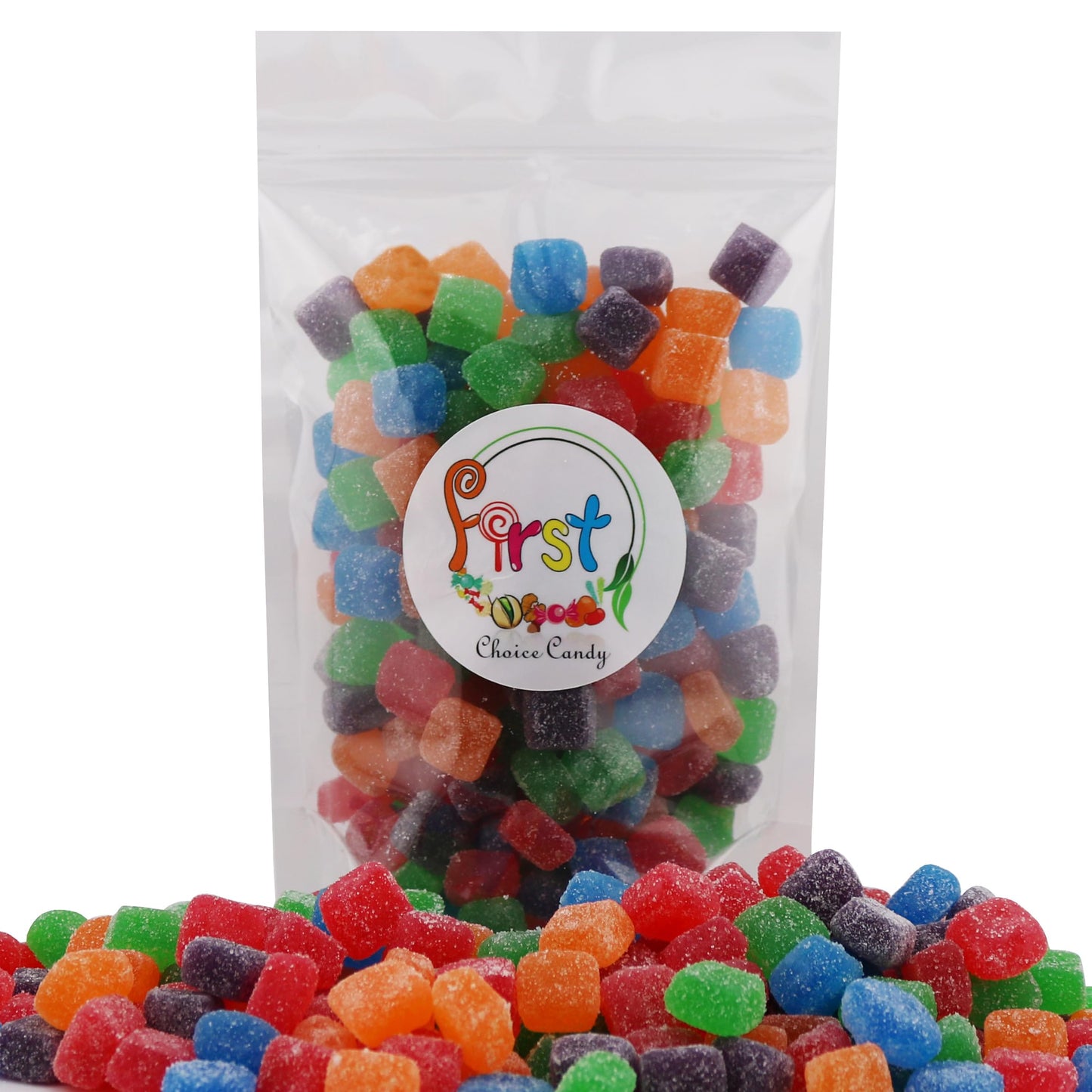 FirstChoiceCandy Sour Chewy Cubes Candy (2 Pound, Assorted)