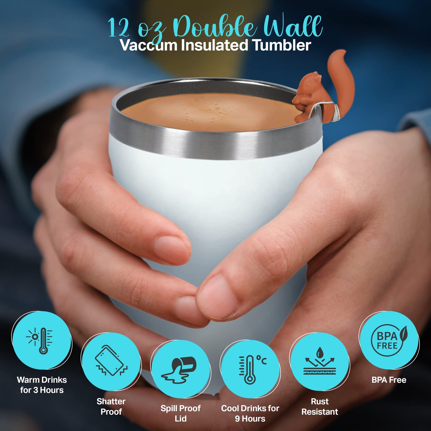 Tea Gift Sets For Tea Lovers Women And Men | Tea Gifts | Tea Gift Set | Tea Sets For Women | Stainless Steel Tumbler | 15 Unique