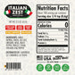 Flavor God Italian Zest Seasoning Mix - All Natural Spice Blend, 2 Bottles, Kosher, Low Sodium, Vegan, Keto Friendly