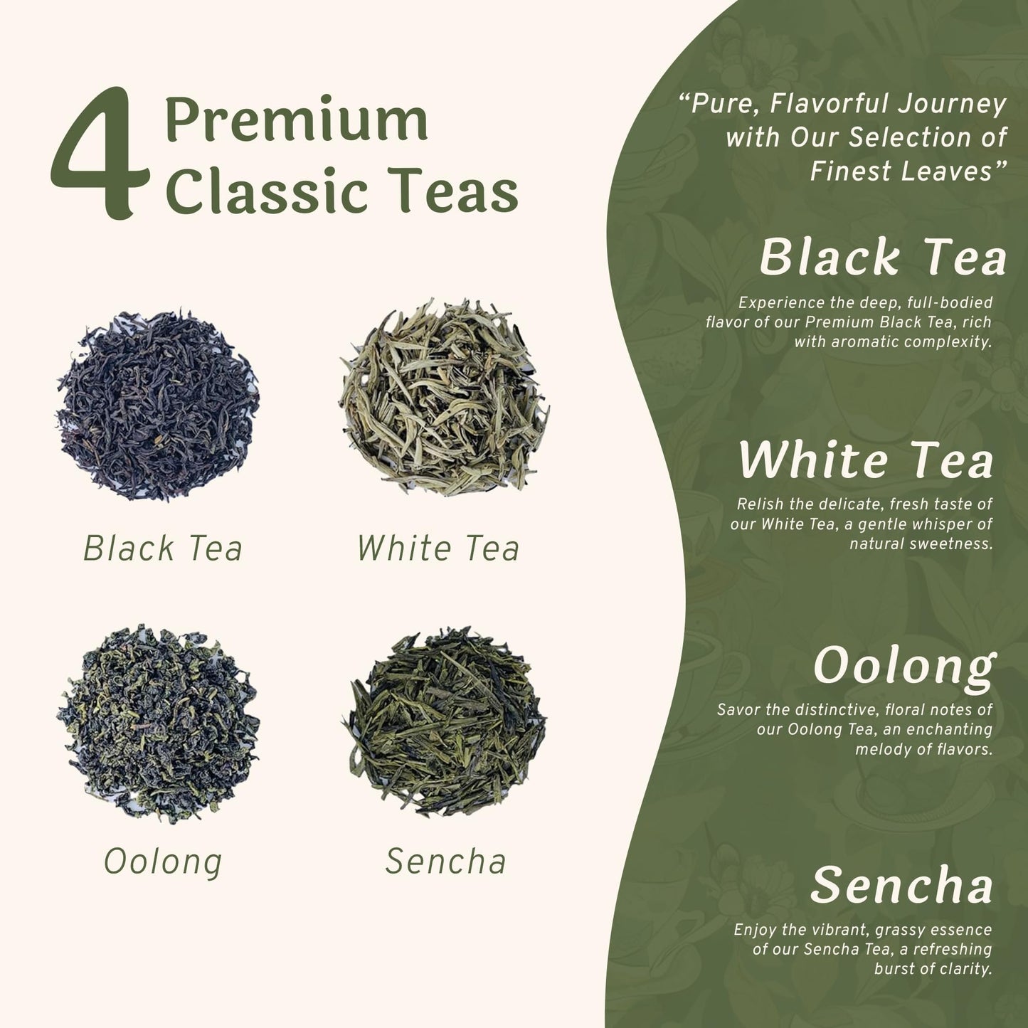 Lyon Diy Tea Blending Set-16 Tin Variety Pack-Premium Herbal Tea & Exotic Floral/Fruit Flavor Infusers - Create 75+ Cups W/Assor