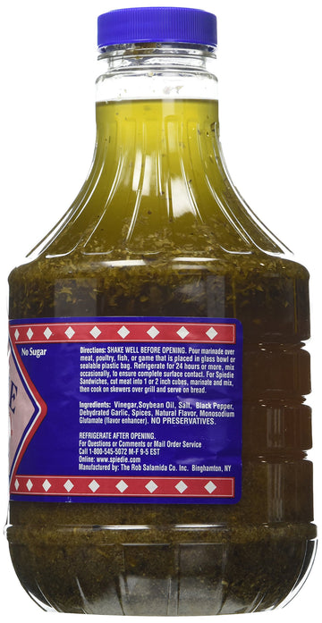 Salamida Original State Fair Spiedie Sauce And Marinade - 32 Oz (1)