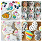 Edible Markers 3Pcs Black & White Food Coloring Pens Food Markers With Fine & Thick Tip Double Sided Edible Pens For Cookie Deco