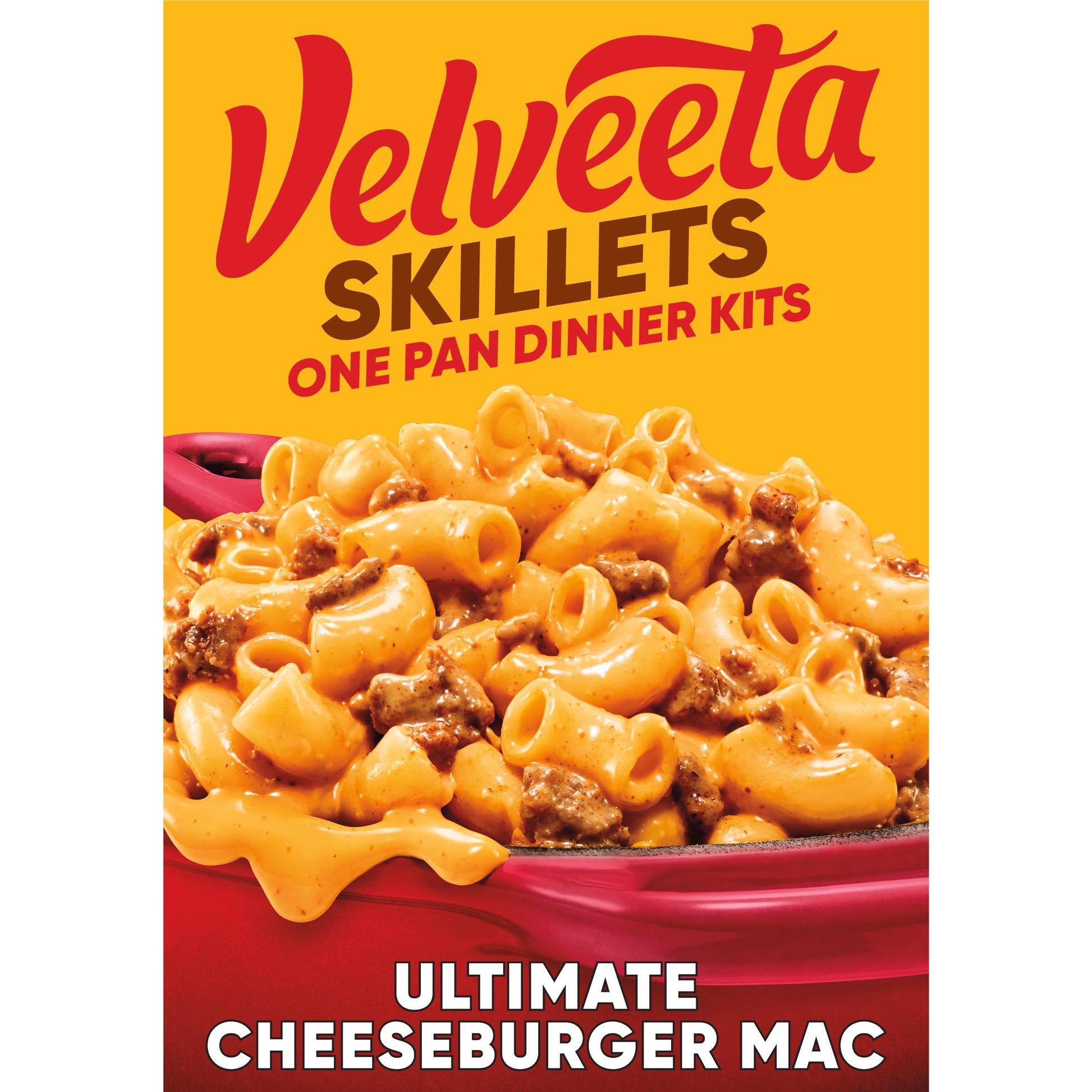 Velveeta Cheesy Skillets, Ultimate Cheeseburger, 12.8 oz